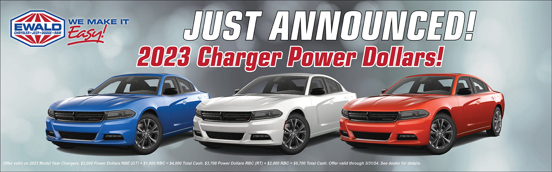 Save on Dodge Charger!